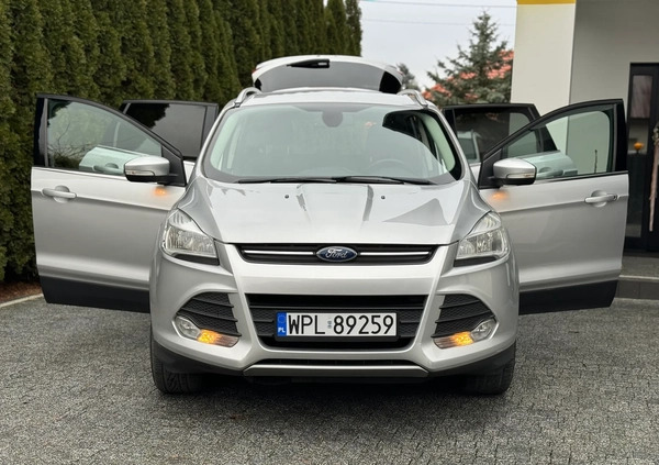 Ford Kuga cena 43500 przebieg: 219000, rok produkcji 2013 z Płock małe 631